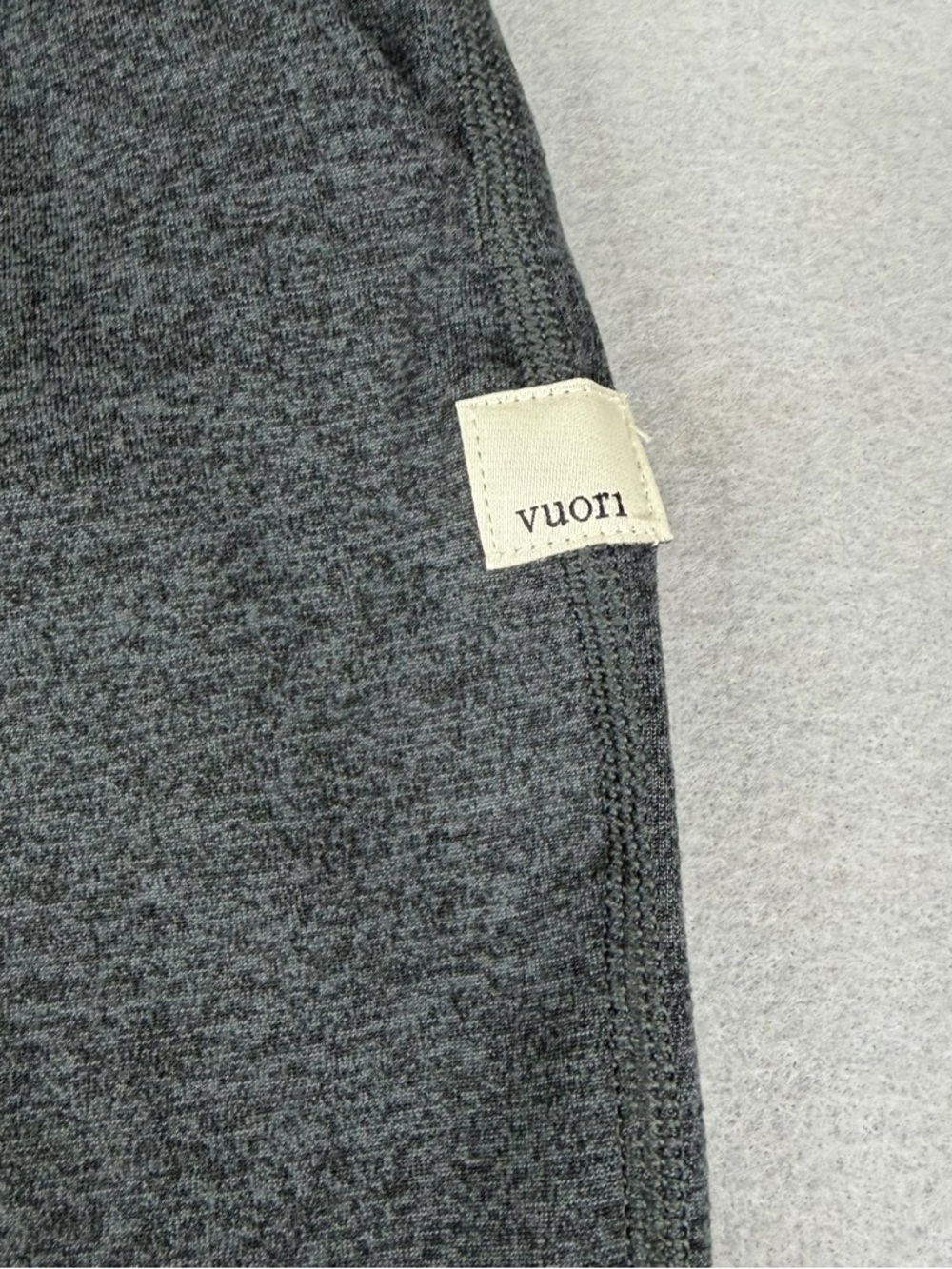 Vuori Performance Jogger Gray Heather DreamKnit Soft Lounge Women M Charcoal - Picture 3 of 7